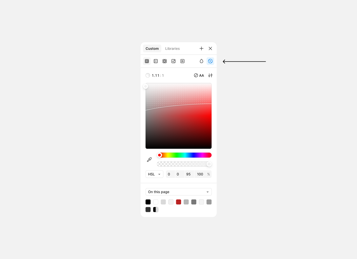 Figma has a built-in color contrast tool